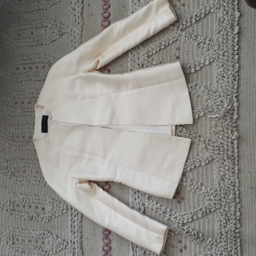 Donna Karan silk blazer jacket size 4